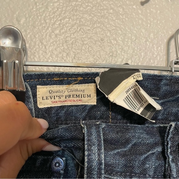 Levi's 501 Premium Denim Slim Taper Big E NWT​​​ - Picture 8 of 9